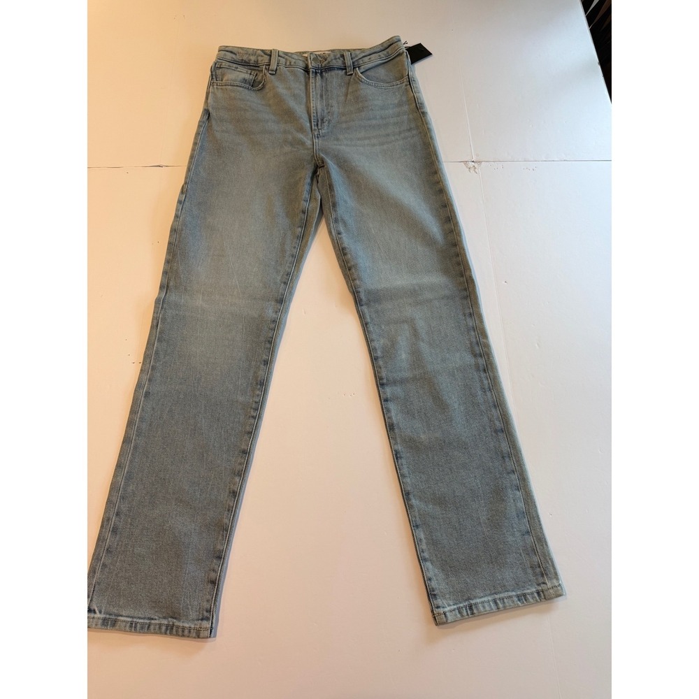 Joes Jeans Womens High Rise Straight Leg Faded Wash Denim Blue Size 30